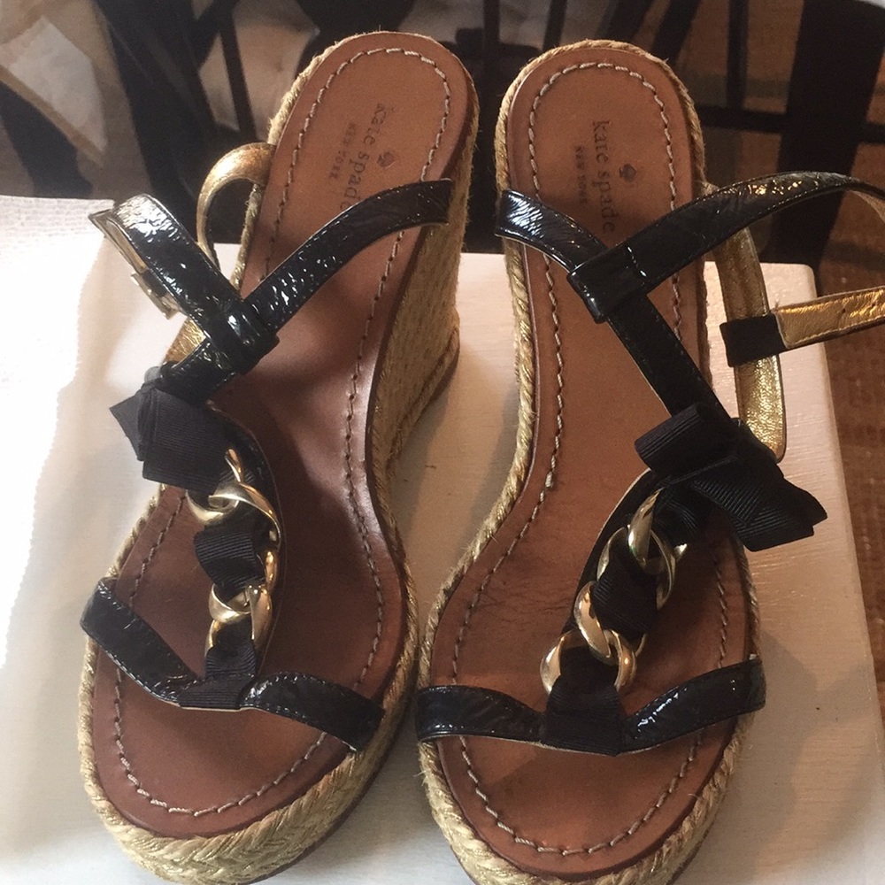 Kate spade wedges.